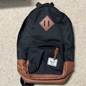 Herschel Supply Company Black and Tan sling bag